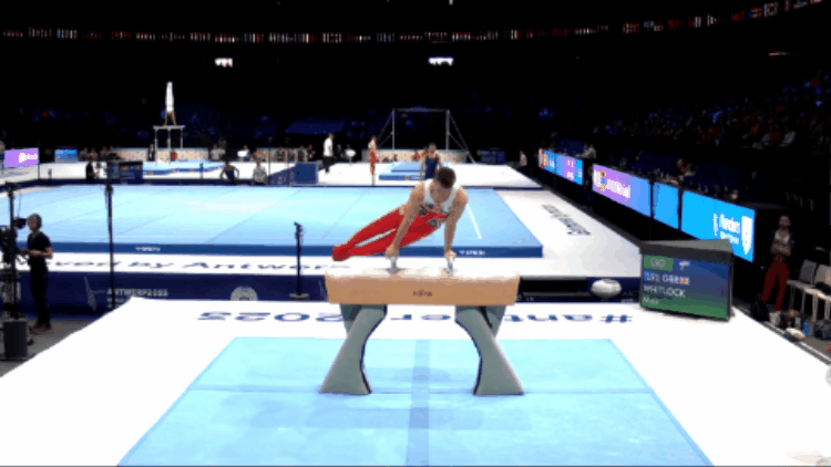 Max Whitlock Slightly Rounded Circles