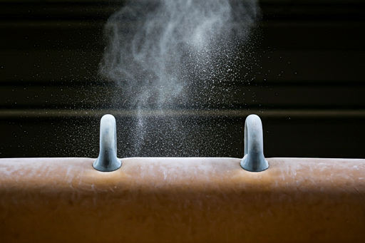 Chalk Dust Above Pommel Horse